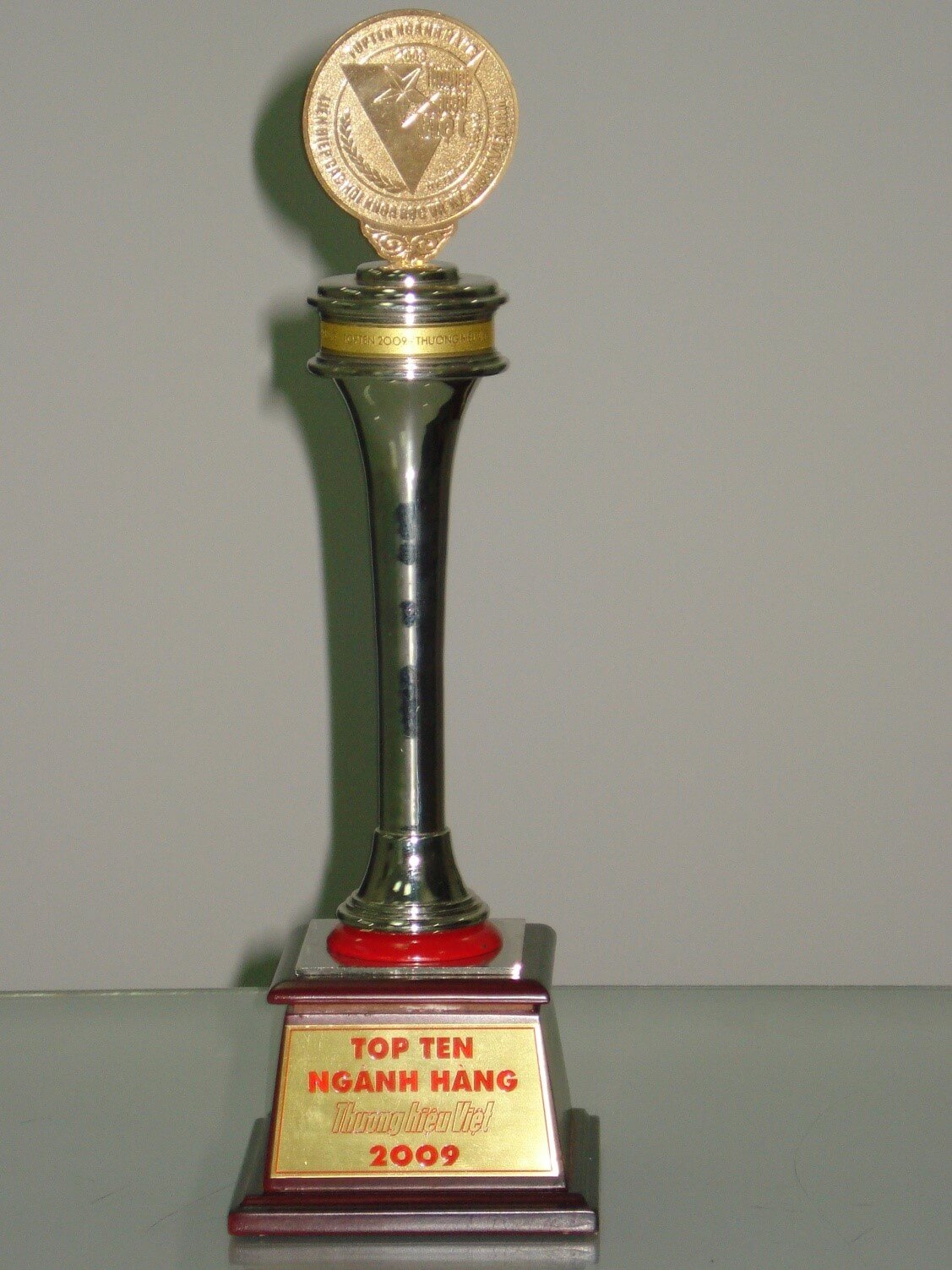 Won the Golden Cup of "Top 10 Vietnamese brands in 2009"